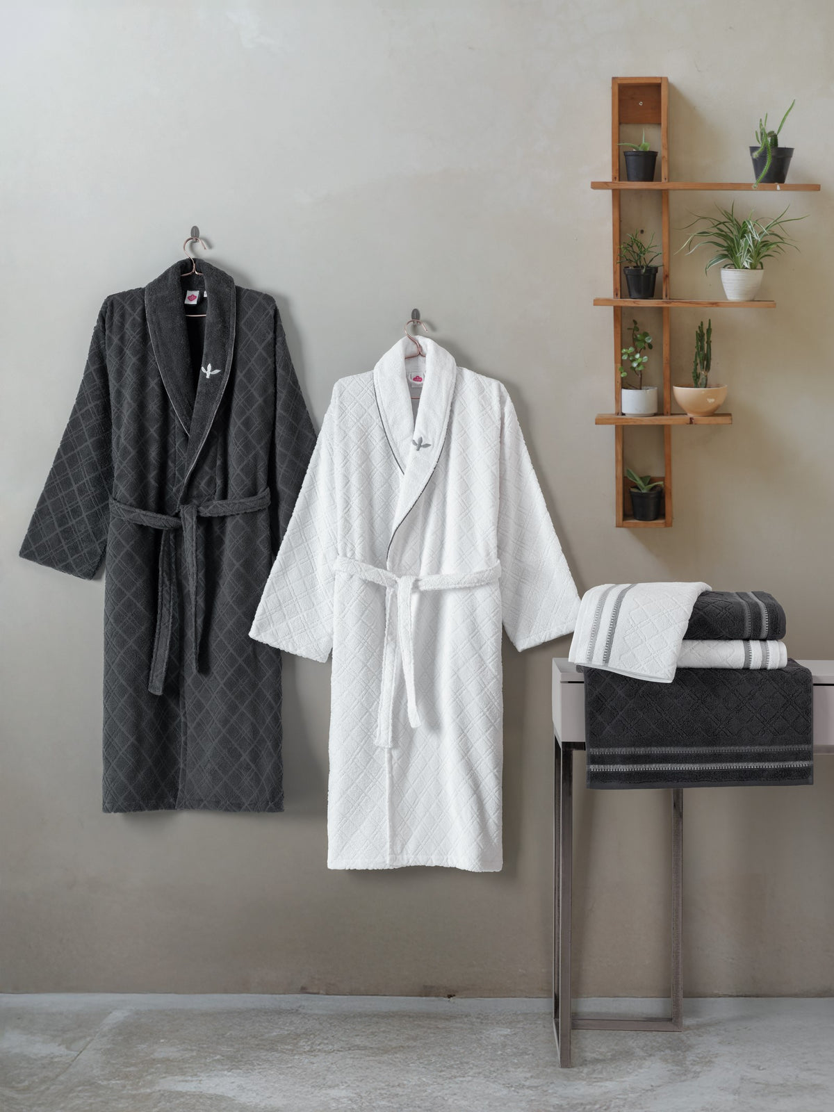 Szlafrok frotte damski 100% bawełna, turecka jakosc M/L