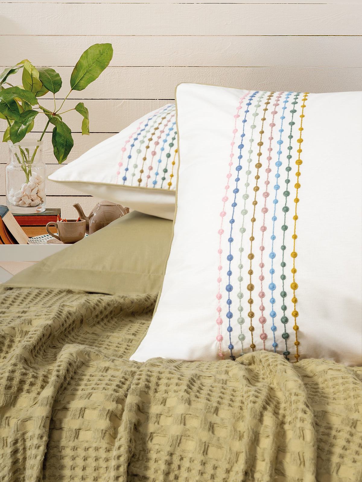 KOMPLET NARZUTA 220x230 + prześcieradło z poszew. 100% BAWEŁNA COTTON BOX