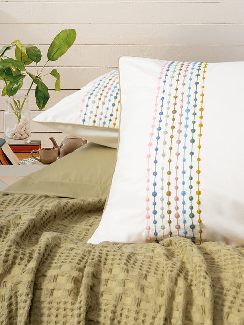 KOMPLET NARZUTA 220x230 + prześcieradło z poszew. 100% BAWEŁNA COTTON BOX