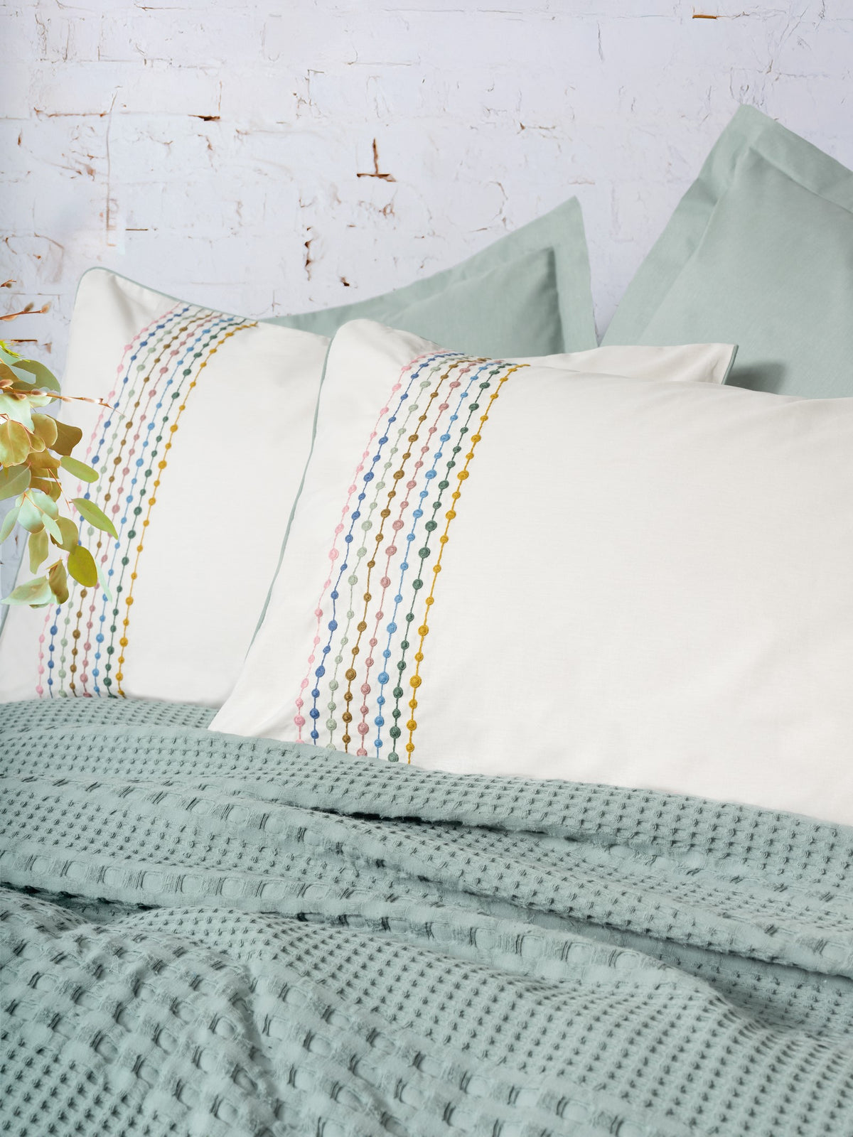 KOMPLET NARZUTA 220x230 + prześcieradło z poszew. 100% BAWEŁNA COTTON BOX