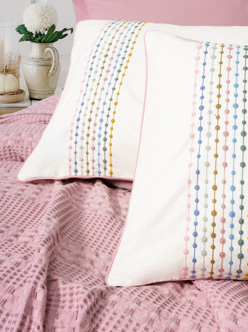 KOMPLET NARZUTA 220x230 + prześcieradło z poszew. 100% BAWEŁNA COTTON BOX